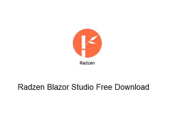 Radzen Blazor Studio