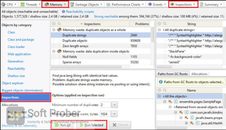 AppPerfect Java Profiler