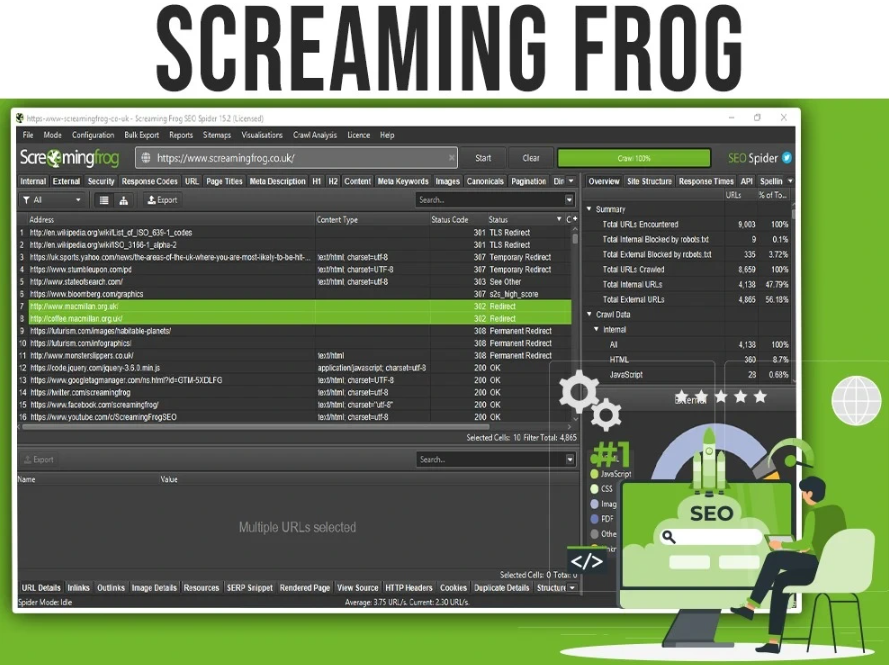 Screaming Frog 